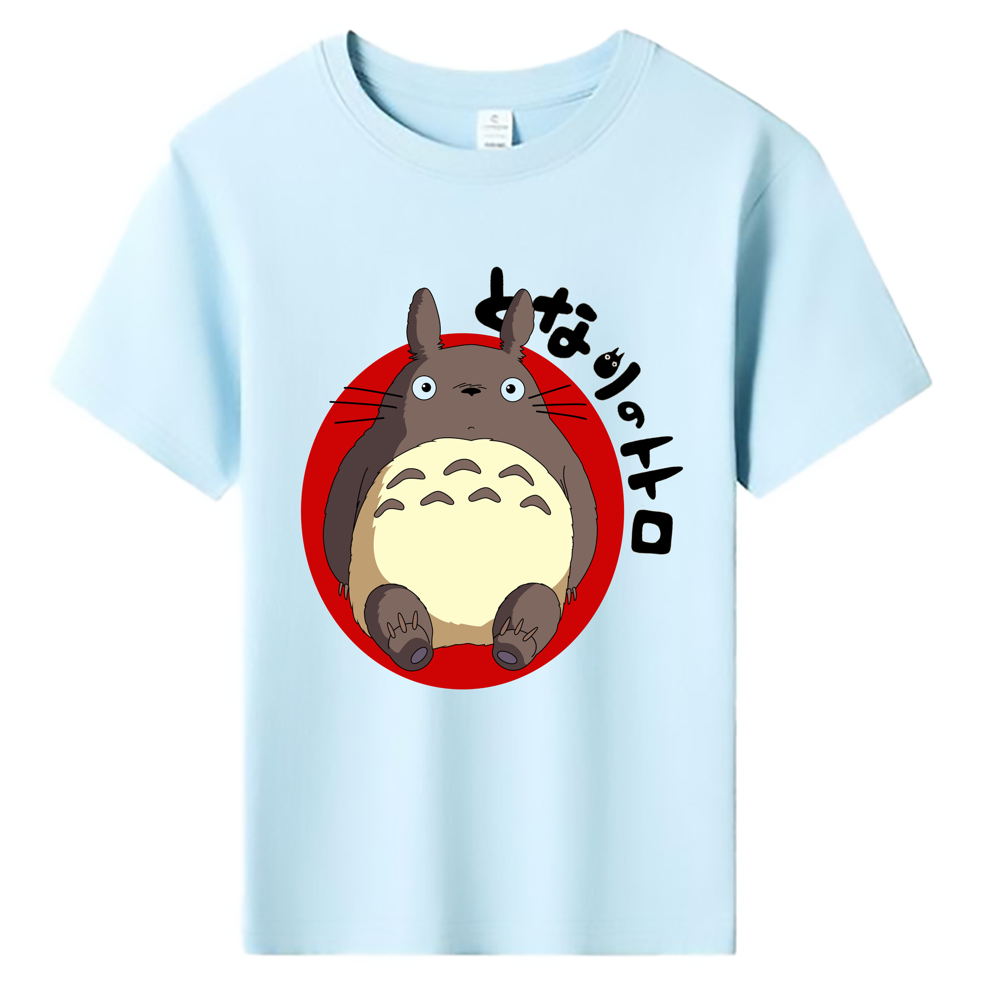 （画像用） となりのトトロ 草壁メイ 草壁サツキ My Neighbor Totoro Satsuki Kusakabe Mei Kusakabe 綿100％キッズTシャツ（フロントプリント）